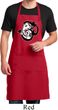 Mens Yoga Apron Om Mashup Full Length Apron with Pockets