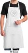 Mens Yoga Apron Thin OM Full Length Apron with Pockets