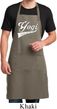 Mens Yoga Apron Yogi University Full Length Apron with Pockets