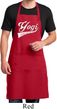 Mens Yoga Apron Yogi University Full Length Apron with Pockets