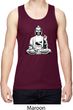 Mens Yoga At Peace Buddha Dry Wicking Tank Top