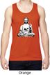 Mens Yoga At Peace Buddha Dry Wicking Tank Top