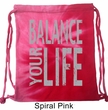 Mens Yoga Bag Balance Your Life Tie Dye Bag