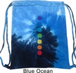 Mens Yoga Bag Glowing Chakras Tie Dye Bag