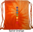 Mens Yoga Bag Glowing Chakras Tie Dye Bag