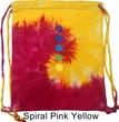Mens Yoga Bag Glowing Chakras Tie Dye Bag