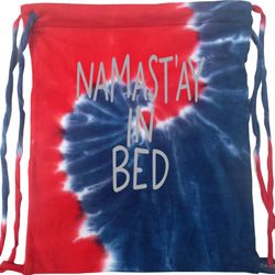 Mens Yoga Bag Namastay In Bed Tie Dye Bag