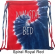 Mens Yoga Bag Namastay In Bed Tie Dye Bag