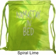 Mens Yoga Bag Namastay In Bed Tie Dye Bag