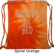 Mens Yoga Bag Namastay In Bed Tie Dye Bag