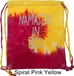 Mens Yoga Bag Namastay In Bed Tie Dye Bag