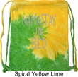 Mens Yoga Bag Namastay In Bed Tie Dye Bag