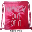Mens Yoga Bag Namastay Out Of It Tie Dye Bag