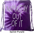Mens Yoga Bag Namastay Out Of It Tie Dye Bag