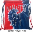 Mens Yoga Bag Namastay Out Of It Tie Dye Bag