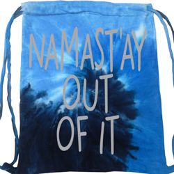 Mens Yoga Bag Namastay Out Of It Tie Dye Bag Mens Yoga Bag Namastay Out Of It Tie Dye Bag