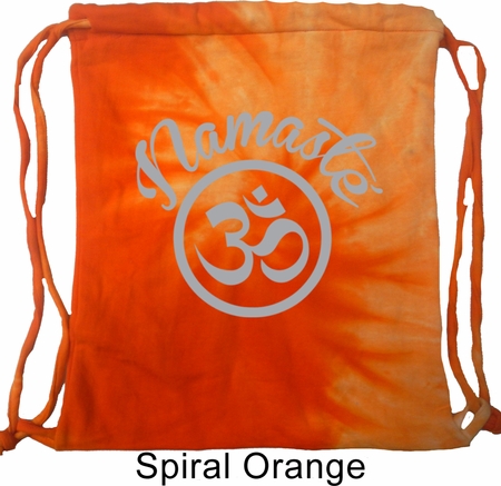 Mens Yoga Bag Namaste Om Tie Dye Bag