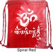 Mens Yoga Bag OM Mani Padme Hum Tie Dye Bag