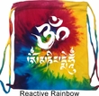 Mens Yoga Bag OM Mani Padme Hum Tie Dye Bag