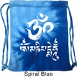 Mens Yoga Bag OM Mani Padme Hum Tie Dye Bag