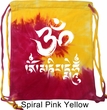 Mens Yoga Bag OM Mani Padme Hum Tie Dye Bag