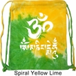 Mens Yoga Bag OM Mani Padme Hum Tie Dye Bag