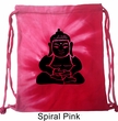 Mens Yoga Bag Shadow Buddha Tie Dye Bag