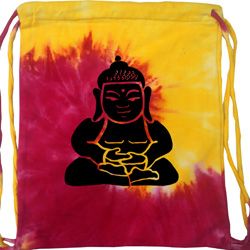 Mens Yoga Bag Shadow Buddha Tie Dye Bag