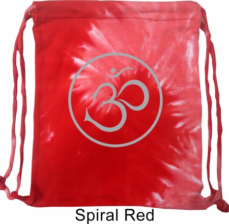 Mens Yoga Bag Thin OM Tie Dye Bag