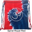 Mens Yoga Bag Thin OM Tie Dye Bag