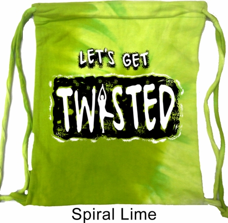 Mens Yoga Bag Twisted Tie Dye Bag
