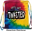 Mens Yoga Bag Twisted Tie Dye Bag