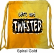 Mens Yoga Bag Twisted Tie Dye Bag