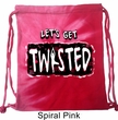 Mens Yoga Bag Twisted Tie Dye Bag