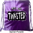 Mens Yoga Bag Twisted Tie Dye Bag