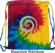 Mens Yoga Bag Vortex Tie Dye Bag