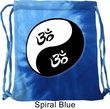 Mens Yoga Bag Yin Yang AUM Tie Dye Bag