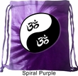 Mens Yoga Bag Yin Yang AUM Tie Dye Bag