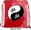 Mens Yoga Bag Yin Yang AUM Tie Dye Bag