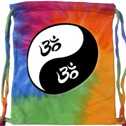 Mens Yoga Bag Yin Yang AUM Tie Dye Bag Mens Yoga Bag Yin Yang AUM Tie Dye Bag