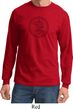 Mens Yoga Circle Ganesha Black Print Long Sleeve