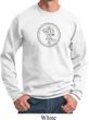 Mens Yoga Circle Ganesha Black Print Sweatshirt