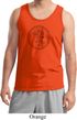 Mens Yoga Circle Ganesha Black Print Tank Top
