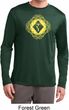 Mens Yoga Diamond Manipura Dry Wicking Long Sleeve
