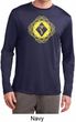 Mens Yoga Diamond Manipura Dry Wicking Long Sleeve