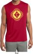 Mens Yoga Diamond Manipura Dry Wicking Sleeveless Shirt