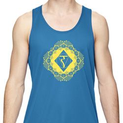 Mens Yoga Diamond Manipura Moisture Wicking Tanktop