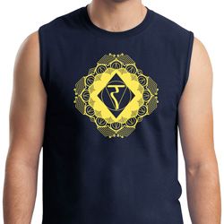Mens Yoga Diamond Manipura Muscle Shirt