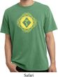 Mens Yoga Diamond Manipura Pigment Dyed Tee