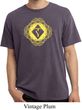 Mens Yoga Diamond Manipura Pigment Dyed Tee